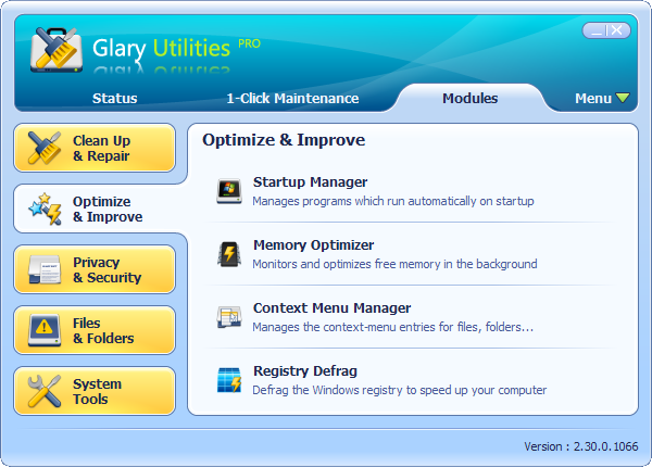 Glary Utilities Pro 5.211.0.240 Crack With Torrent Free Download