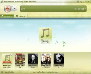 Wondershare Streaming Audio Recorder 4.3.5.10 + Crack Free Download